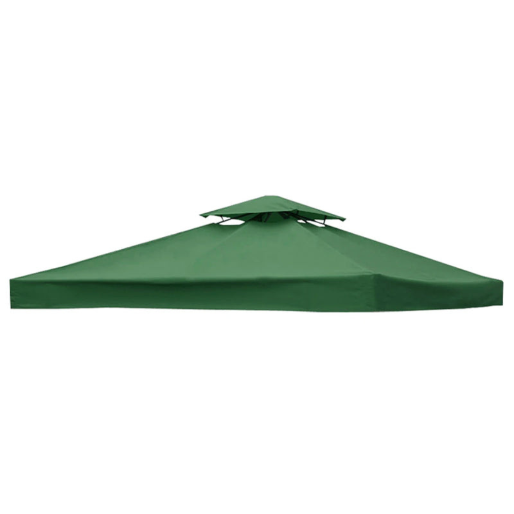 Outdoor Gazebo Canopy Replacement Top Cover 2 Tier Patio Garden Sunshade