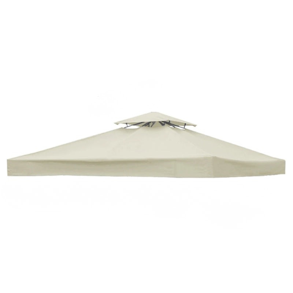 Outdoor Gazebo Canopy Replacement Top Cover 2 Tier Patio Garden Sunshade