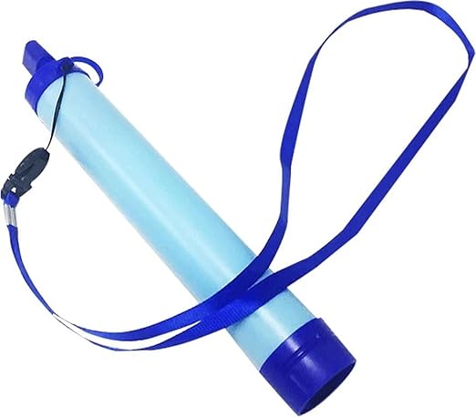 Compact Portable Water Filter for Camping Hiking Outdoor Emergency Drinking
