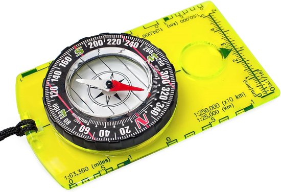 Waterproof Outdoor Navigation Compass for Hiking, Camping, Backpacking and Orienteering