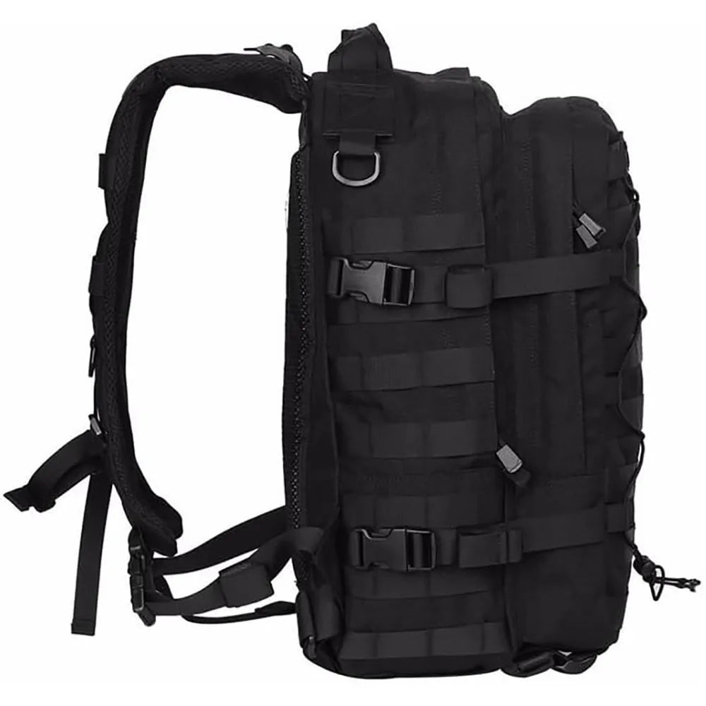 Tactical MOLLE Backpack 46cm Waterproof Outdoor Hiking Camping Travel Rucksack