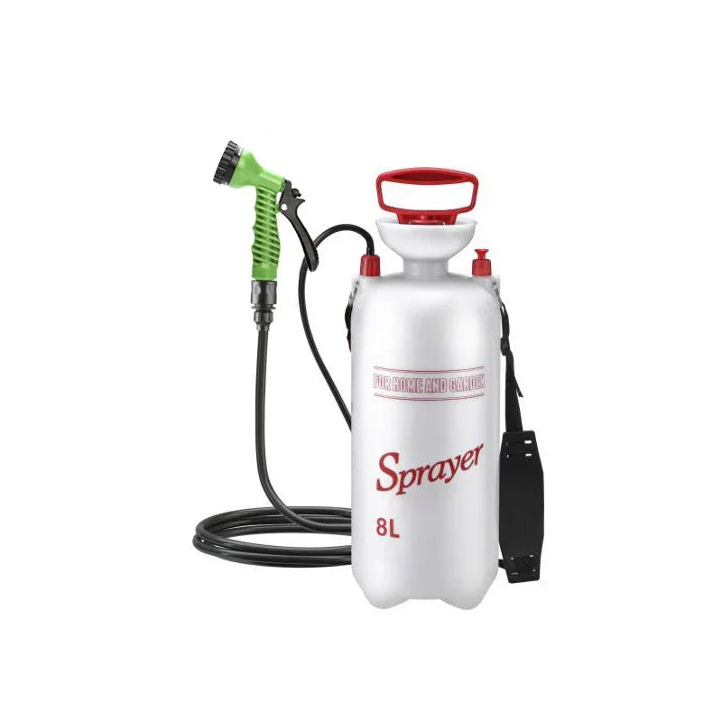8L Portable Outdoor Shower with 3m Hose – Multifunction Travel Sprayer