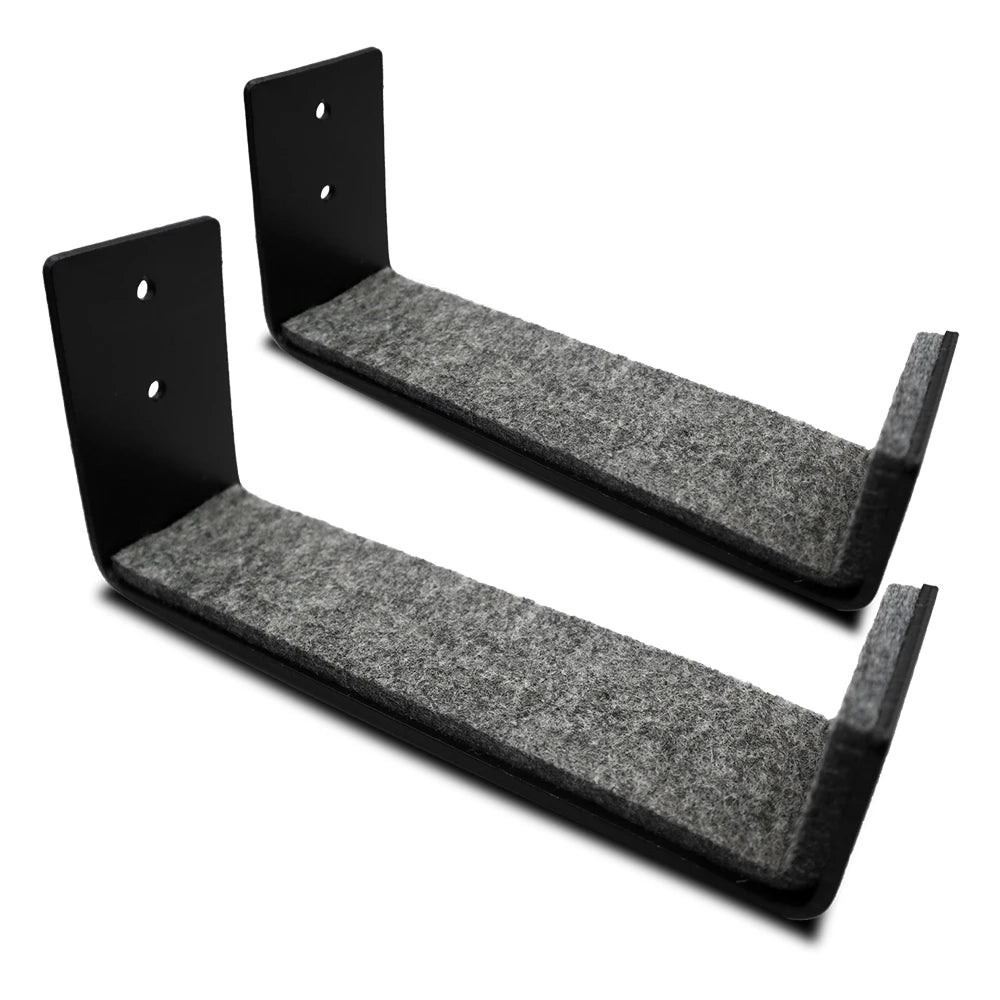 Aluminum Surfboard Wall Rack 2PCS – Indoor Display & Storage Stand for SUP, Longboards & Shortboards