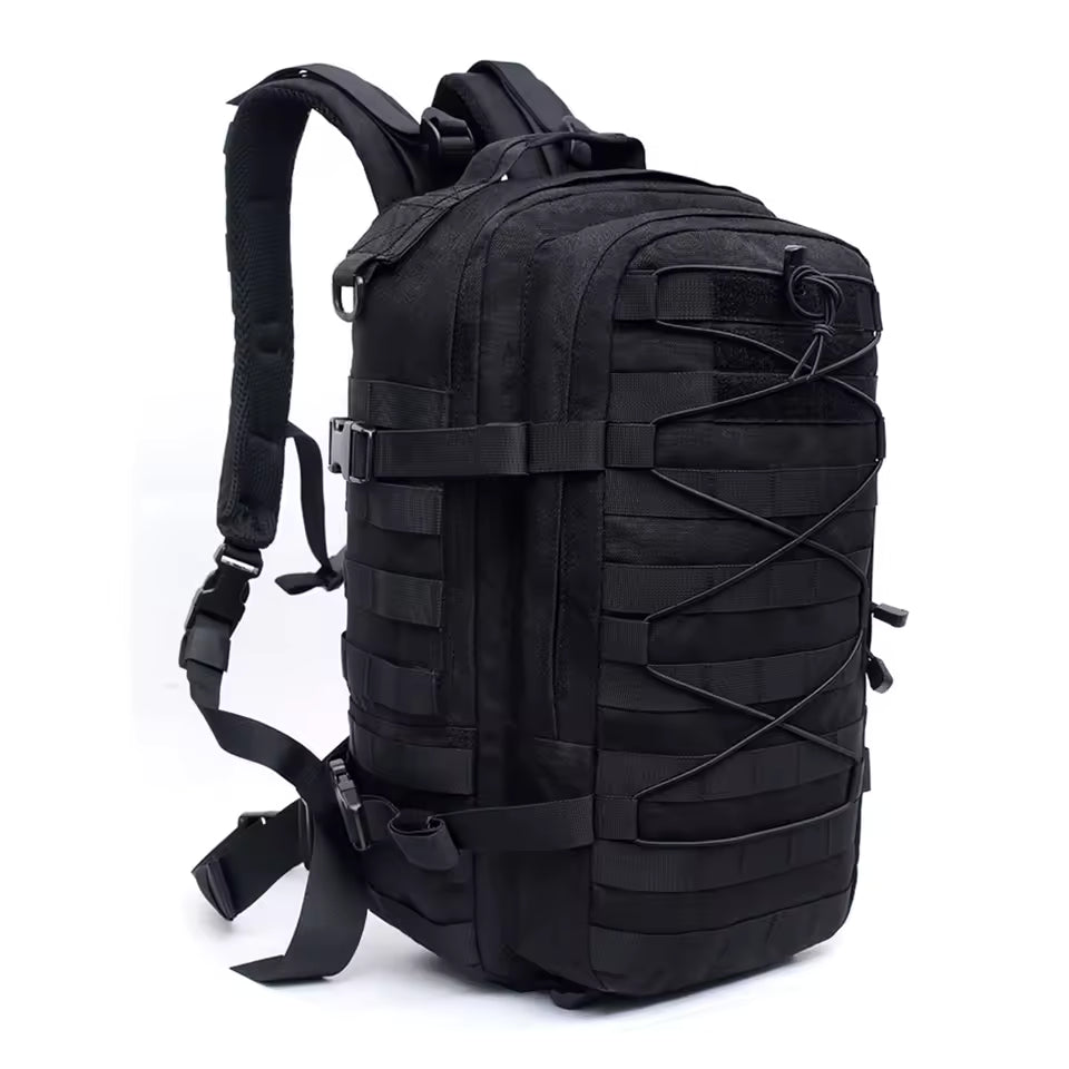 Tactical MOLLE Backpack 46cm Waterproof Outdoor Hiking Camping Travel Rucksack