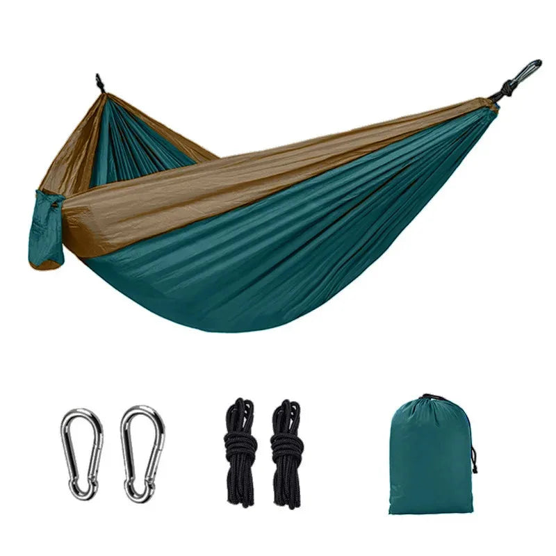 Ultra-Light Camping Hammock Quick-Drying Parachute Nylon