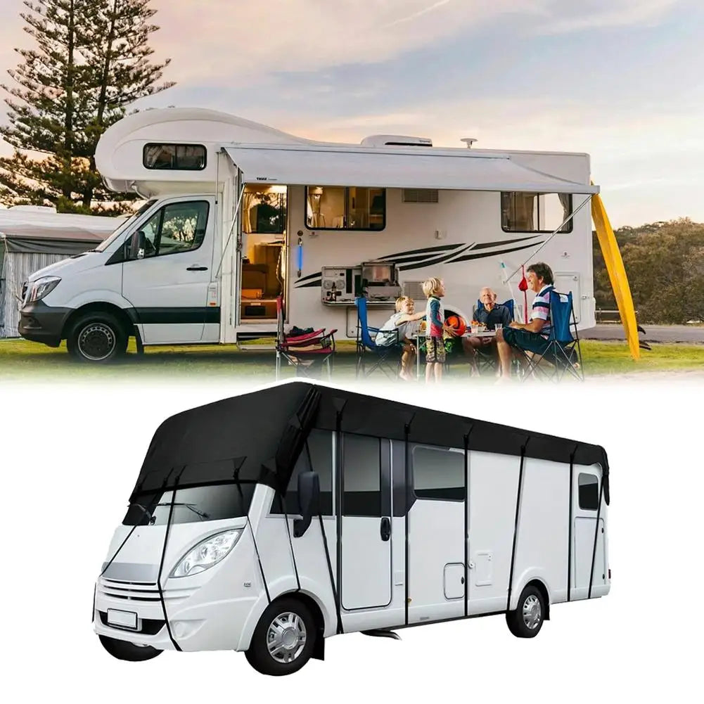 5×3m RV Roof Cover 210D Waterproof Oxford Sun Protection Shade