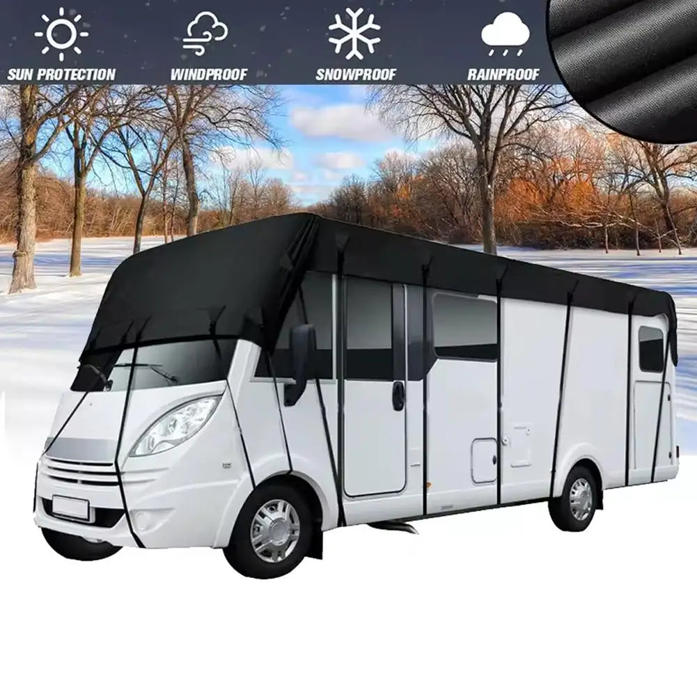 5×3m RV Roof Cover 210D Waterproof Oxford Sun Protection Shade
