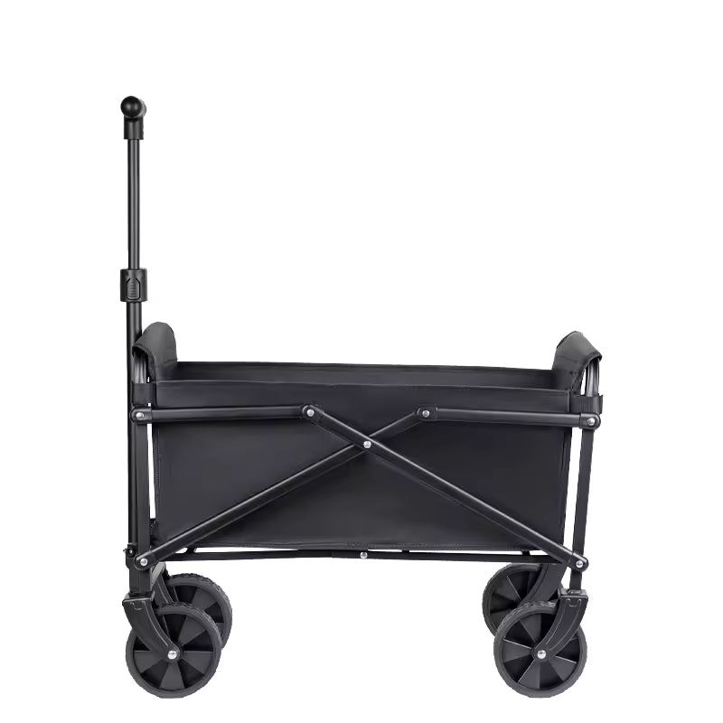 Portable Folding Utility Cart Heavy Duty 4-Wheel Outdoor Camping Beach Trolley
