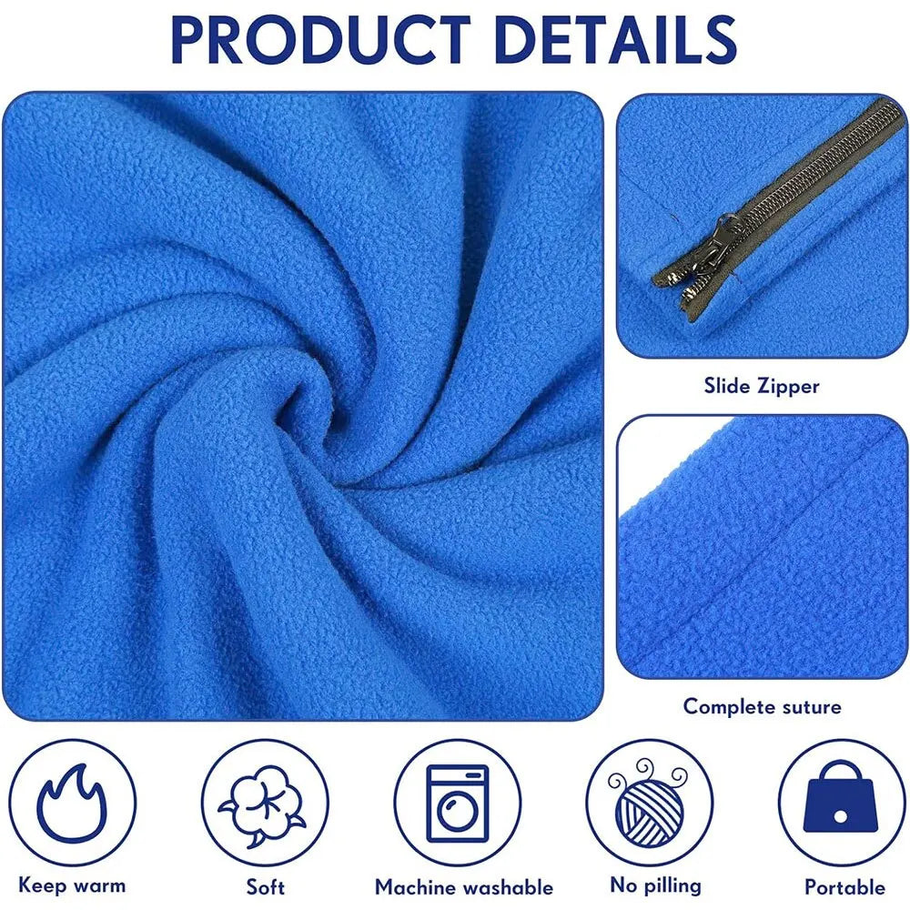 Ultra-Light Fleece Sleeping Bag Liner – Portable Travel Sheet for Adults, Warm Camping Tent Bed