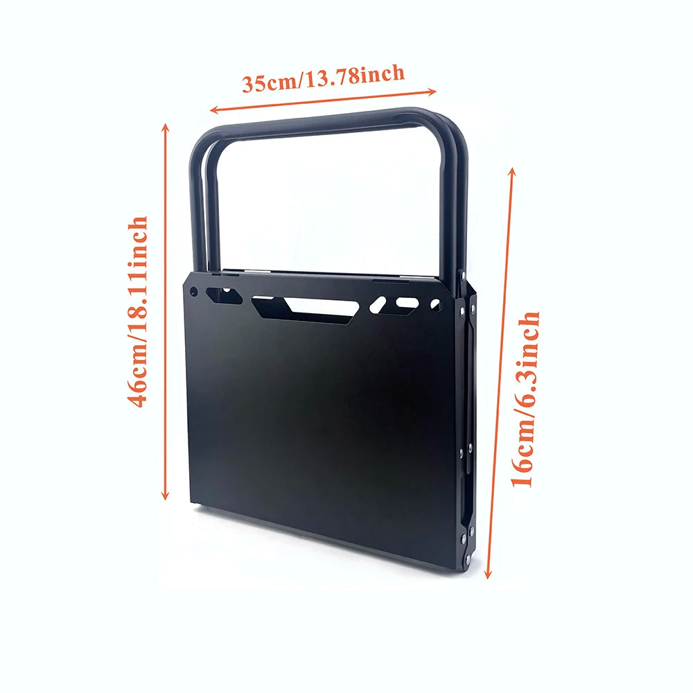 Portable Folding Table Carbon Steel Picnic Camping Table for Beach and Outdoor