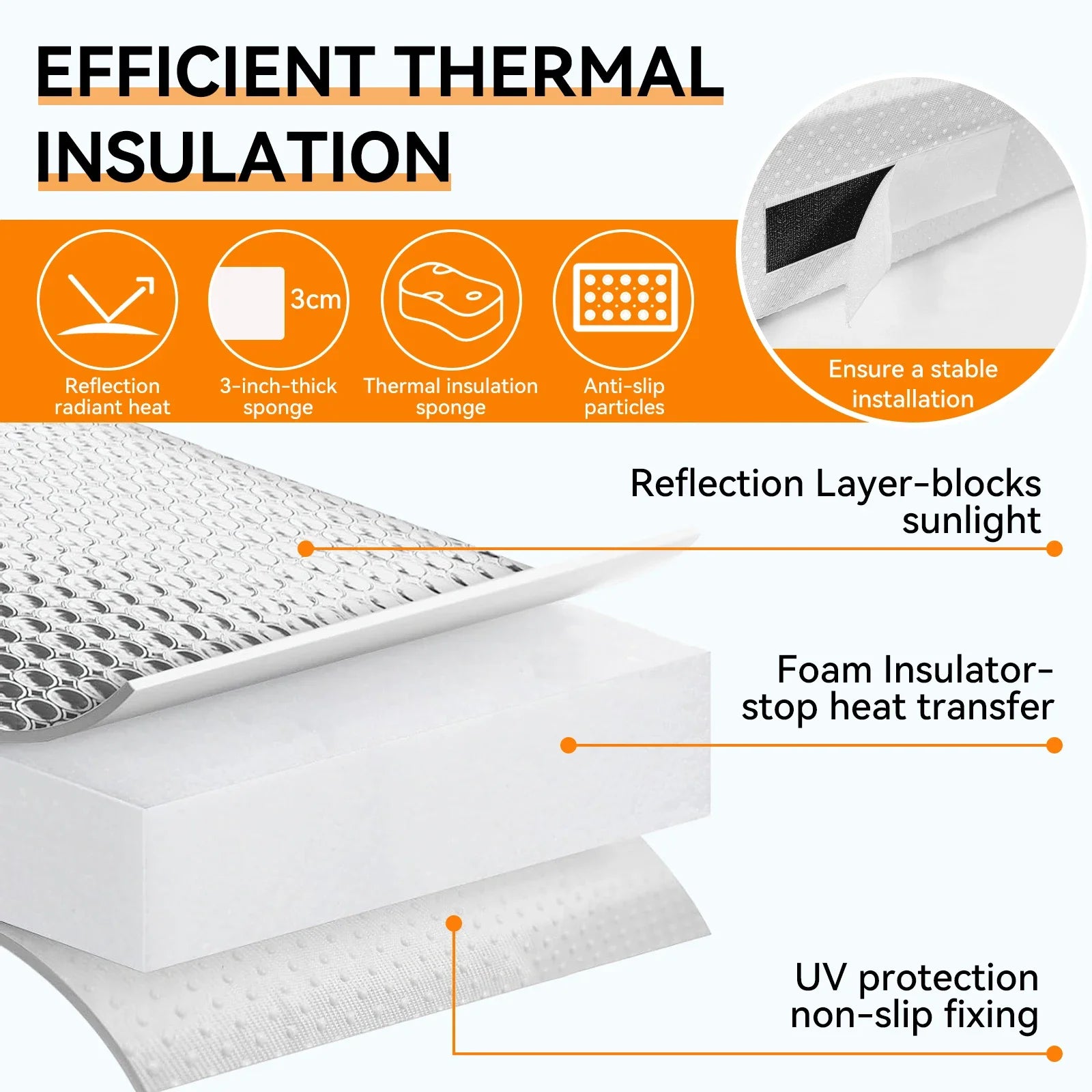 14×14" RV Vent Cover Replacement Lid Waterproof White