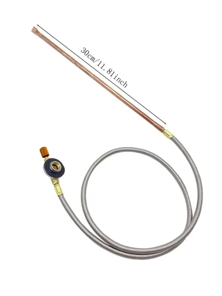 Portable Charcoal Fire Igniter Spray Gun for BBQ, Camping & Firewood Stove