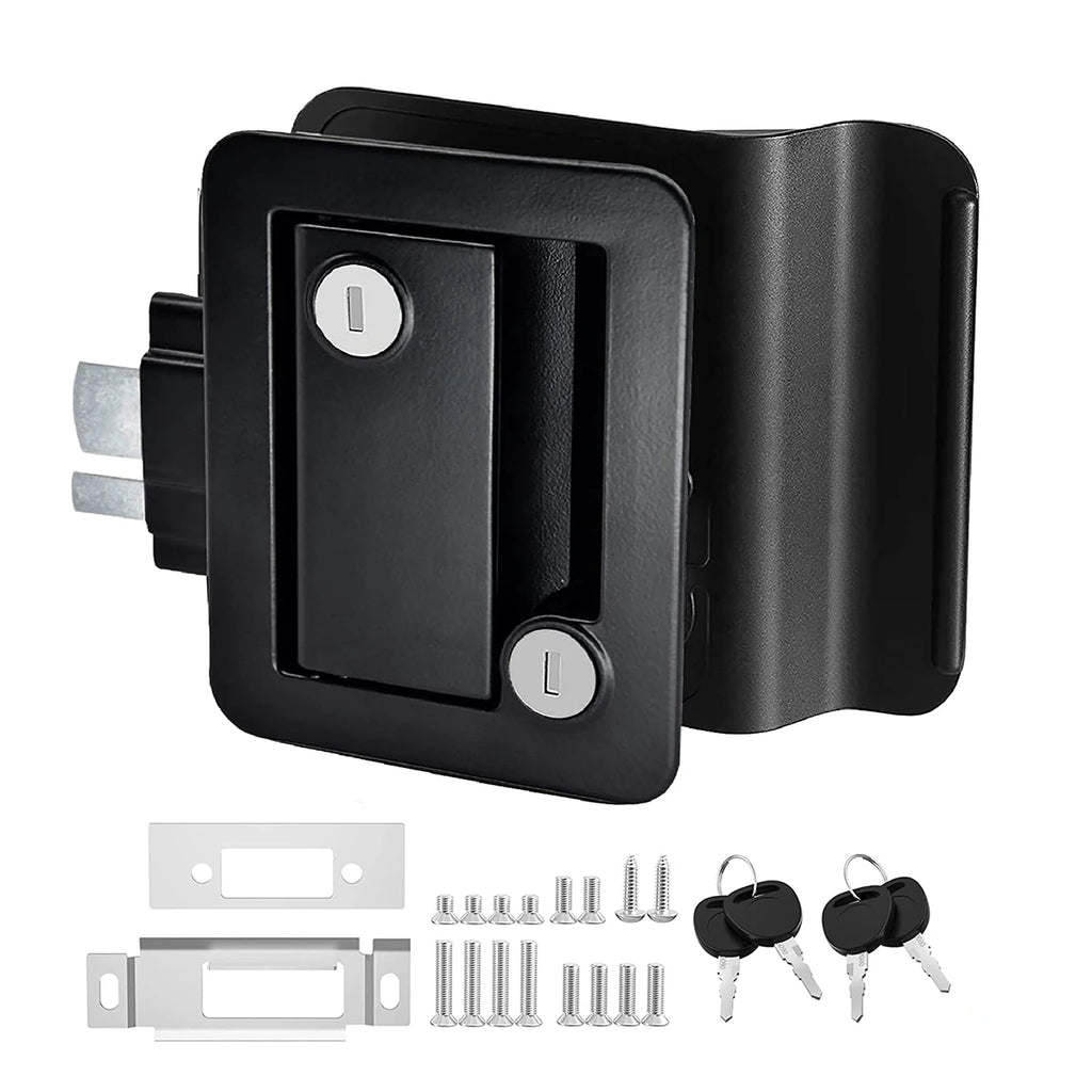 RV Entry Door Lock with Deadbolt & Key for Trailer and Camper