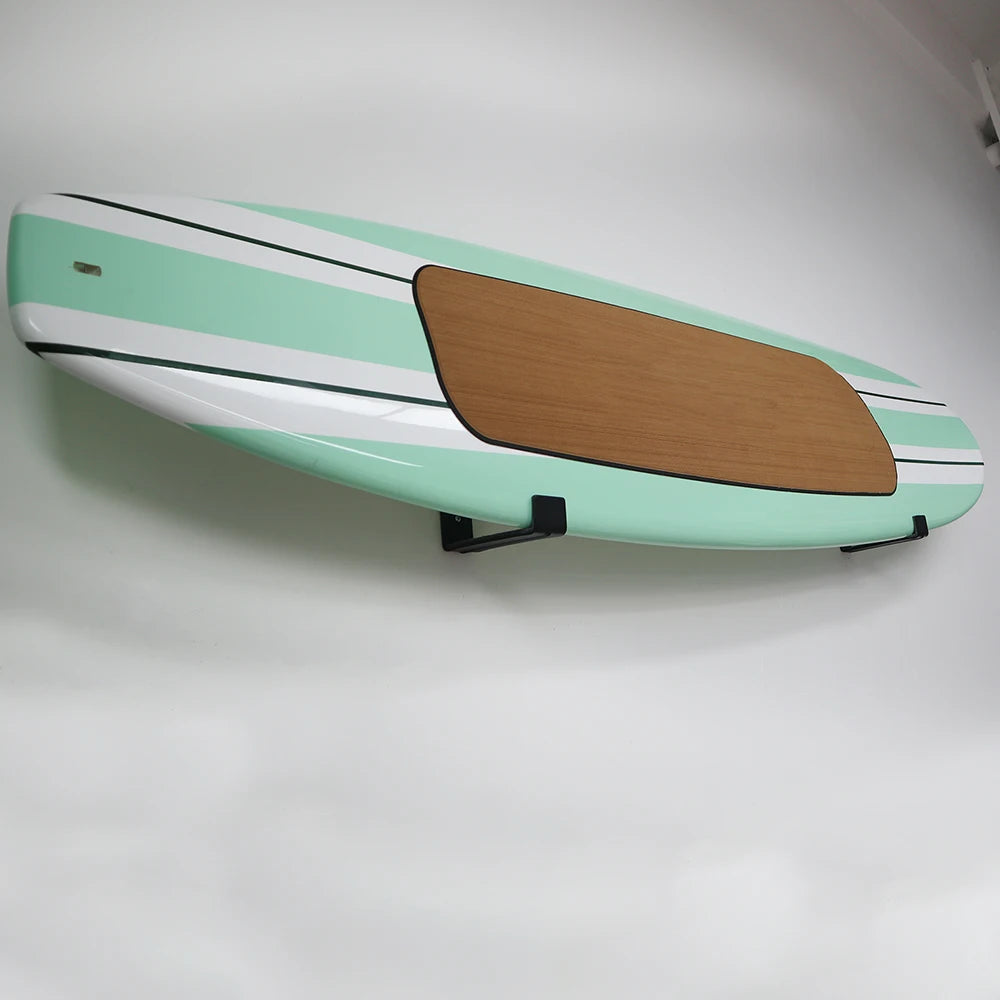 Aluminum Surfboard Wall Rack 2PCS – Indoor Display & Storage Stand for SUP, Longboards & Shortboards