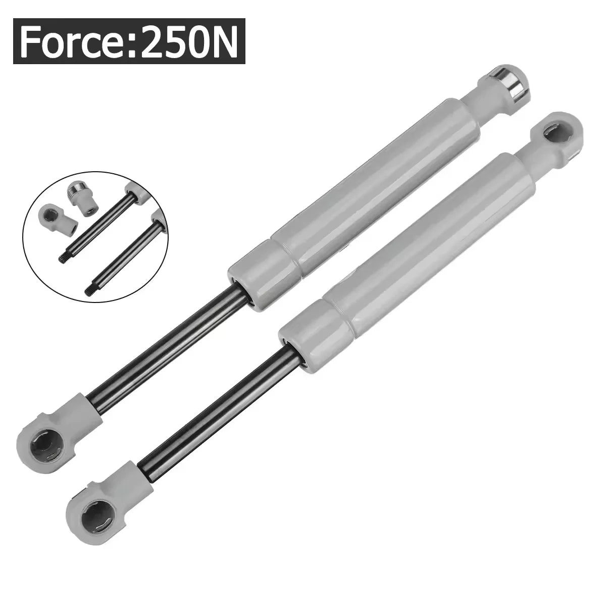 Heavy Duty Gas Strut Bars 195mm 250N/380N Support Rods for Car RV Caravan