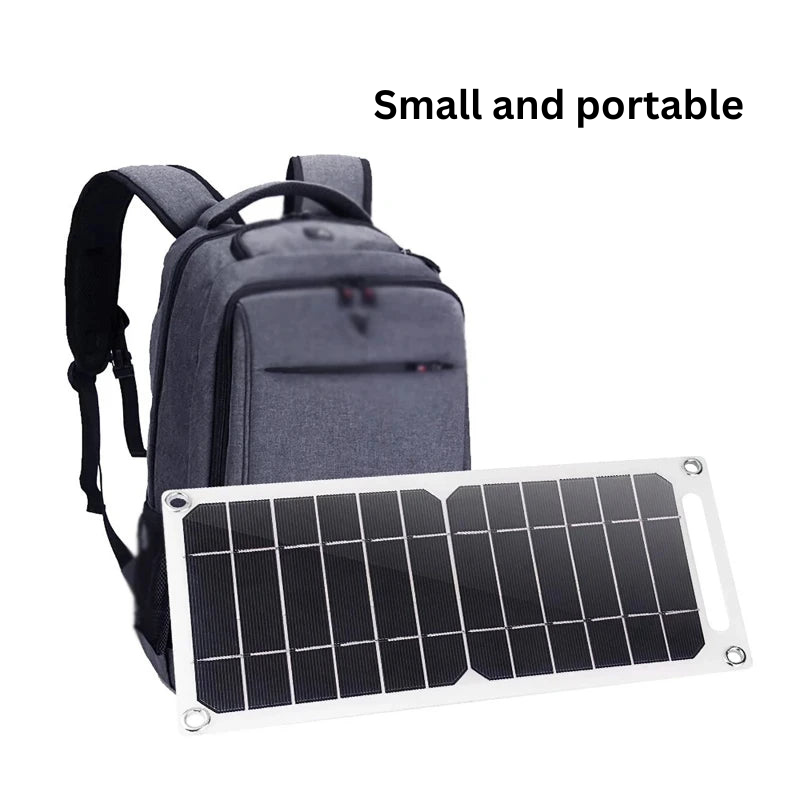 Portable Solar Panel 5V USB Charger for Phone Power Bank Camping RV
