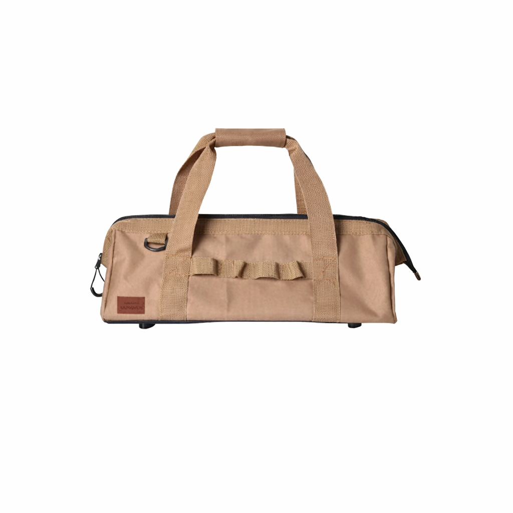 Camping Tent Peg Storage Bag Large Capacity Lightweight Tool Organizer for Outdoor Garden Beach