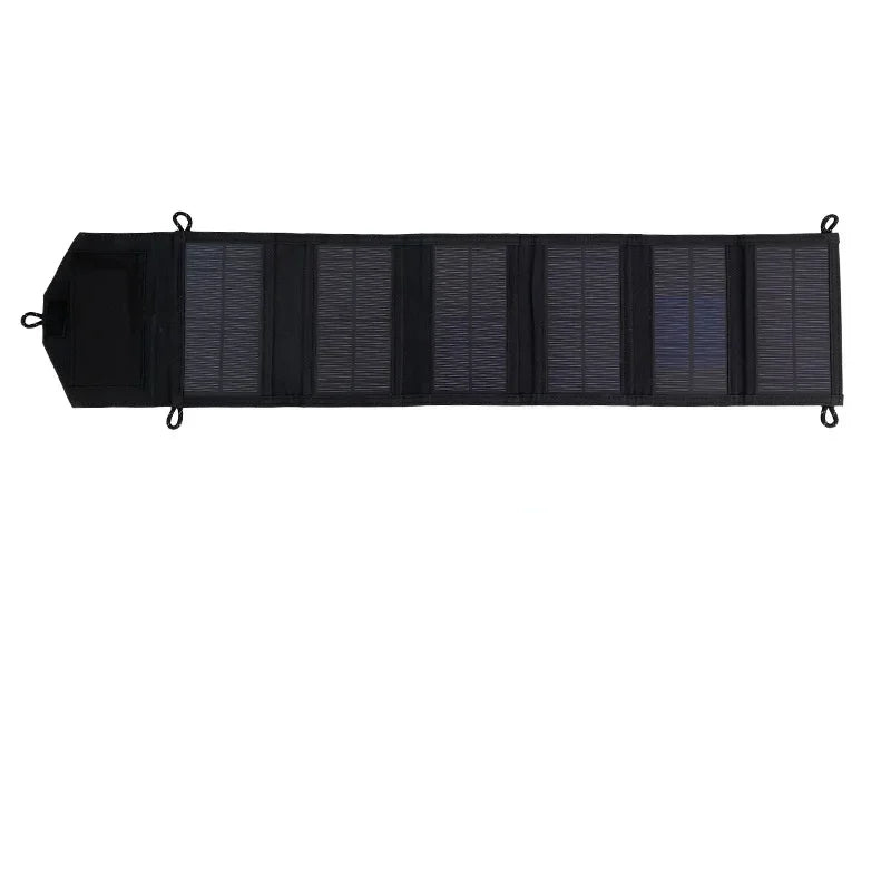 100W 6-Fold Portable Solar Panel Charger with USB 5V & DC Output