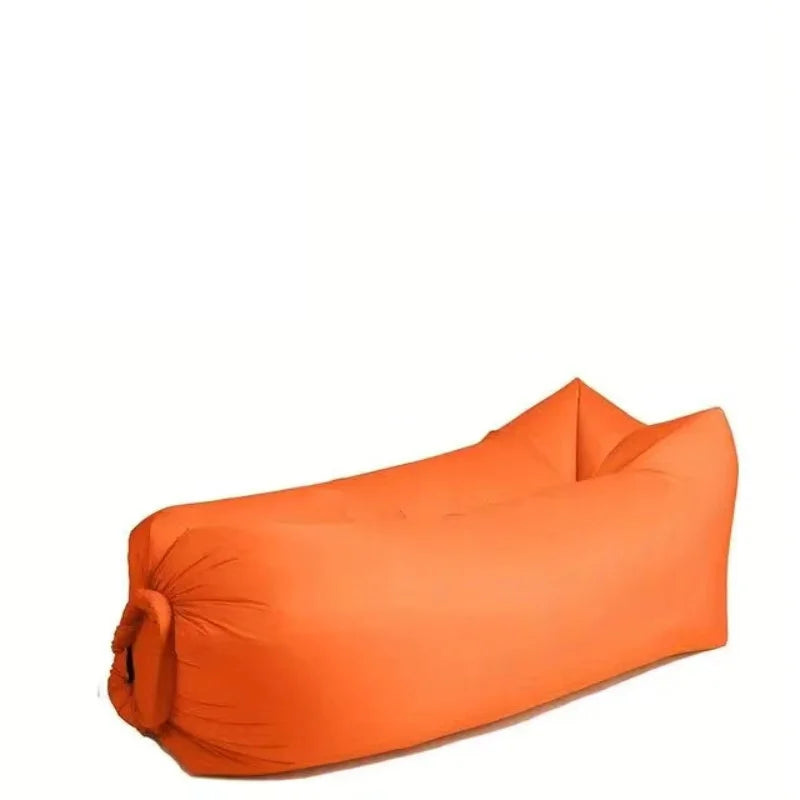 Inflatable Lounger Couch Foldable Air Sofa for Outdoor Camping Patio