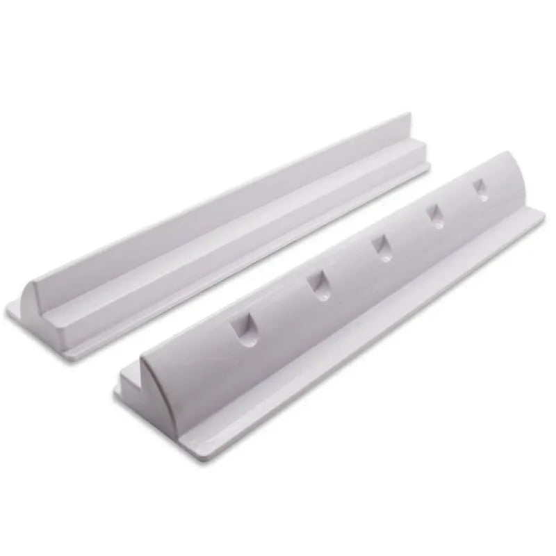 2 Piece Solar Panel Mounting Bracket Set ABS Spoiler Mount for RV Boat and Motorhome