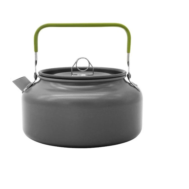 Lightweight Aluminum Alloy Camping Tea Kettle Portable Outdoor Boiling Pot 1.2L–1.8L
