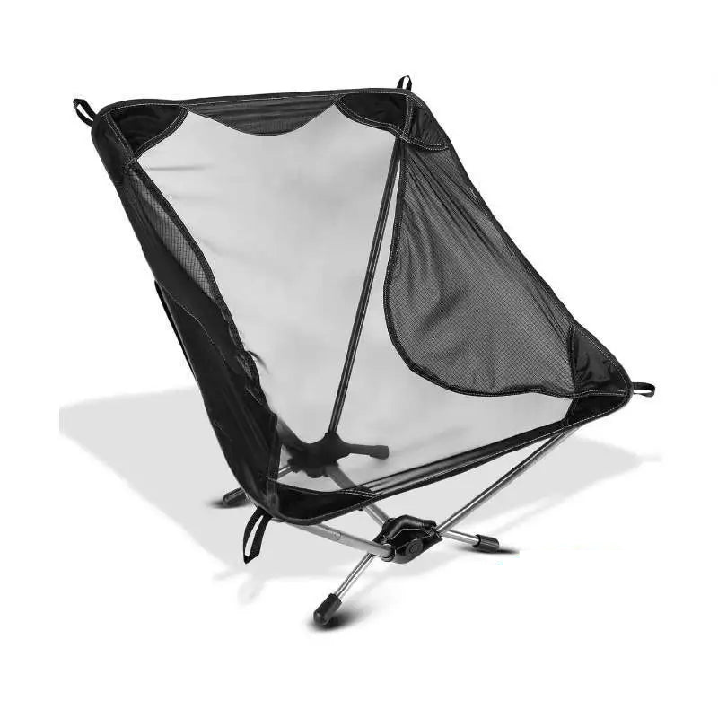 Ultralight Foldable Camping Chair 780g Aluminum Alloy Portable Backpacking Travel Chair