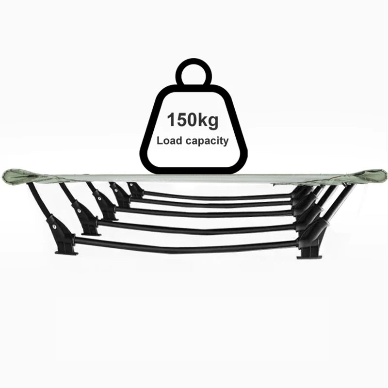 Portable Folding Camping Cot Lightweight Aluminum Outdoor Travel Camping Bed
